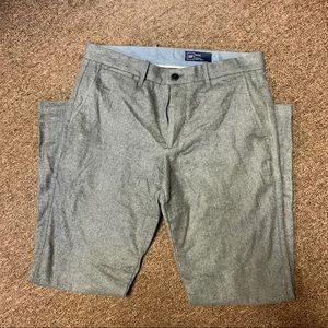 Gap Herringbone Wool Blend Pants